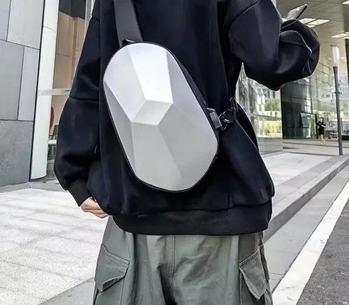 Other Waterproof PVC Men's Shoulder Bag Size ONE SIZE - 4 Thumbnail