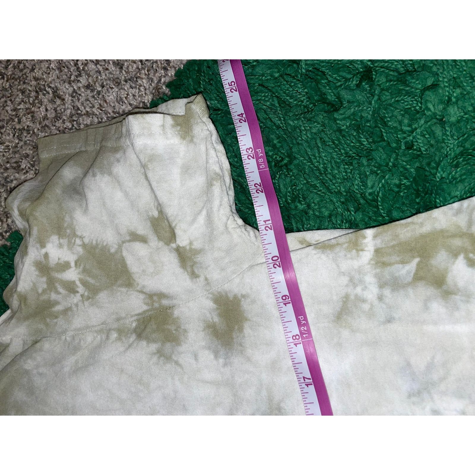 Gildan Gildan Dyenomite Shirt Green Tie Dye Blank Shirt Tee L Large Size US L / EU 52-54 / 3 - 9 Thumbnail