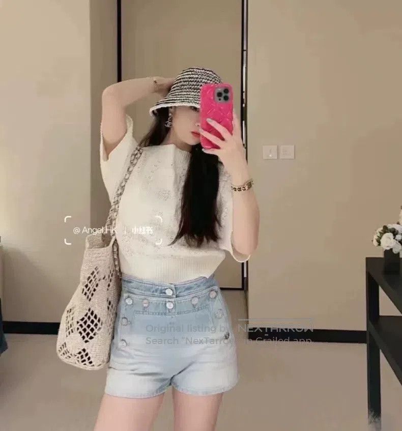 Chanel Chanel Denim shorts Size 24" / US 00 / IT 34 - 3 Thumbnail