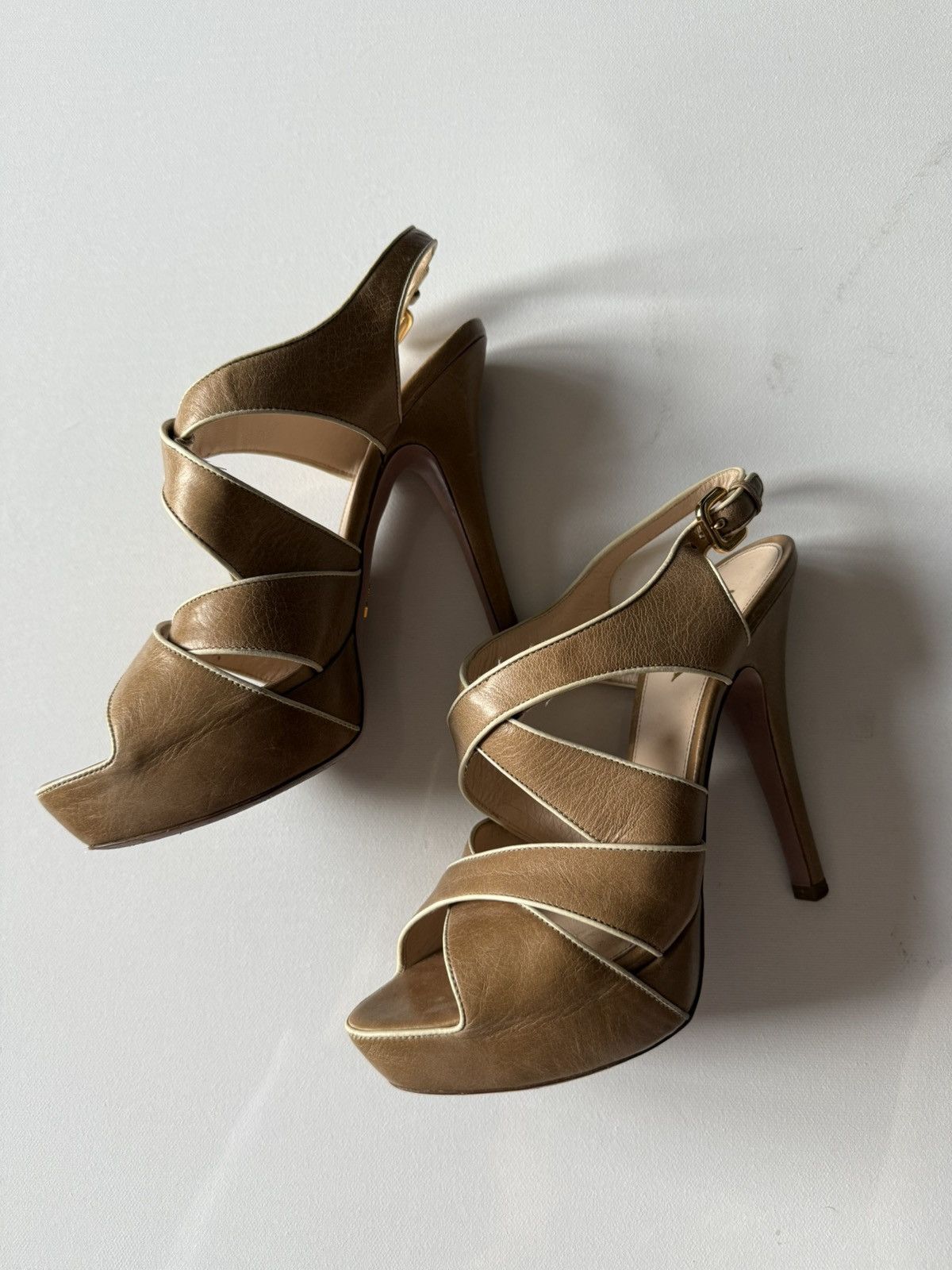Prada Vintage prada heels Size US 8.5 / IT 38.5 - 1 Thumbnail