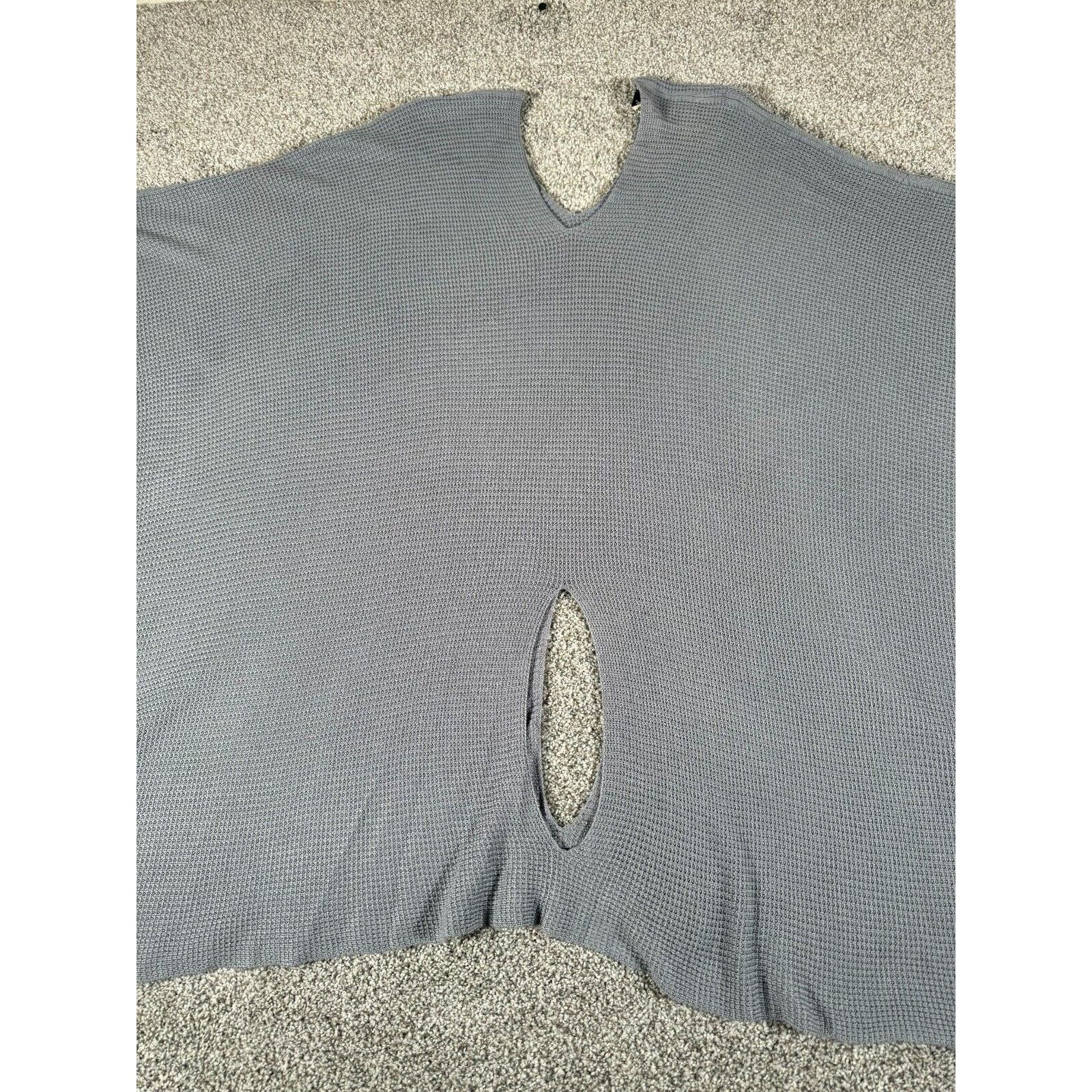 Other Simply Noelle Knit Poncho Sweater Womens One Size Minimalist Size ONE SIZE - 3 Thumbnail