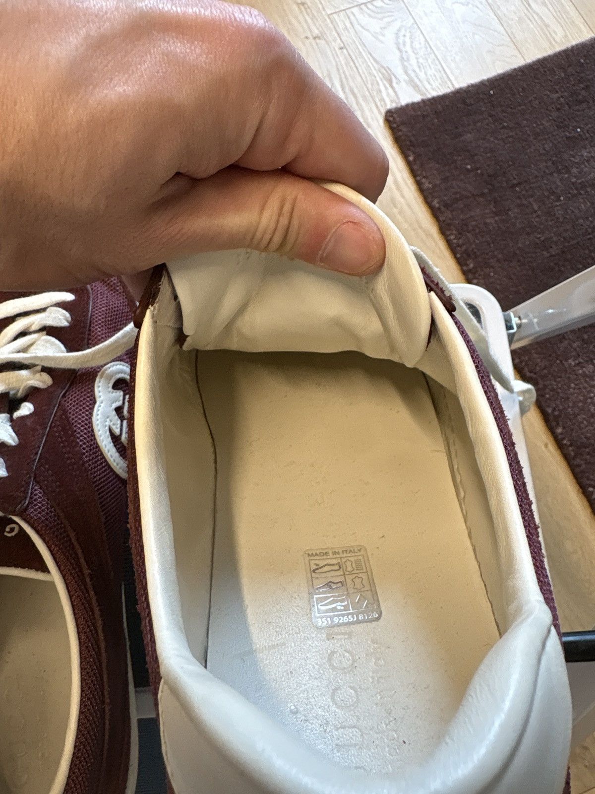 Gucci Gucci G74 sneakers Size US 11.5 / EU 44-45 - 9 Thumbnail
