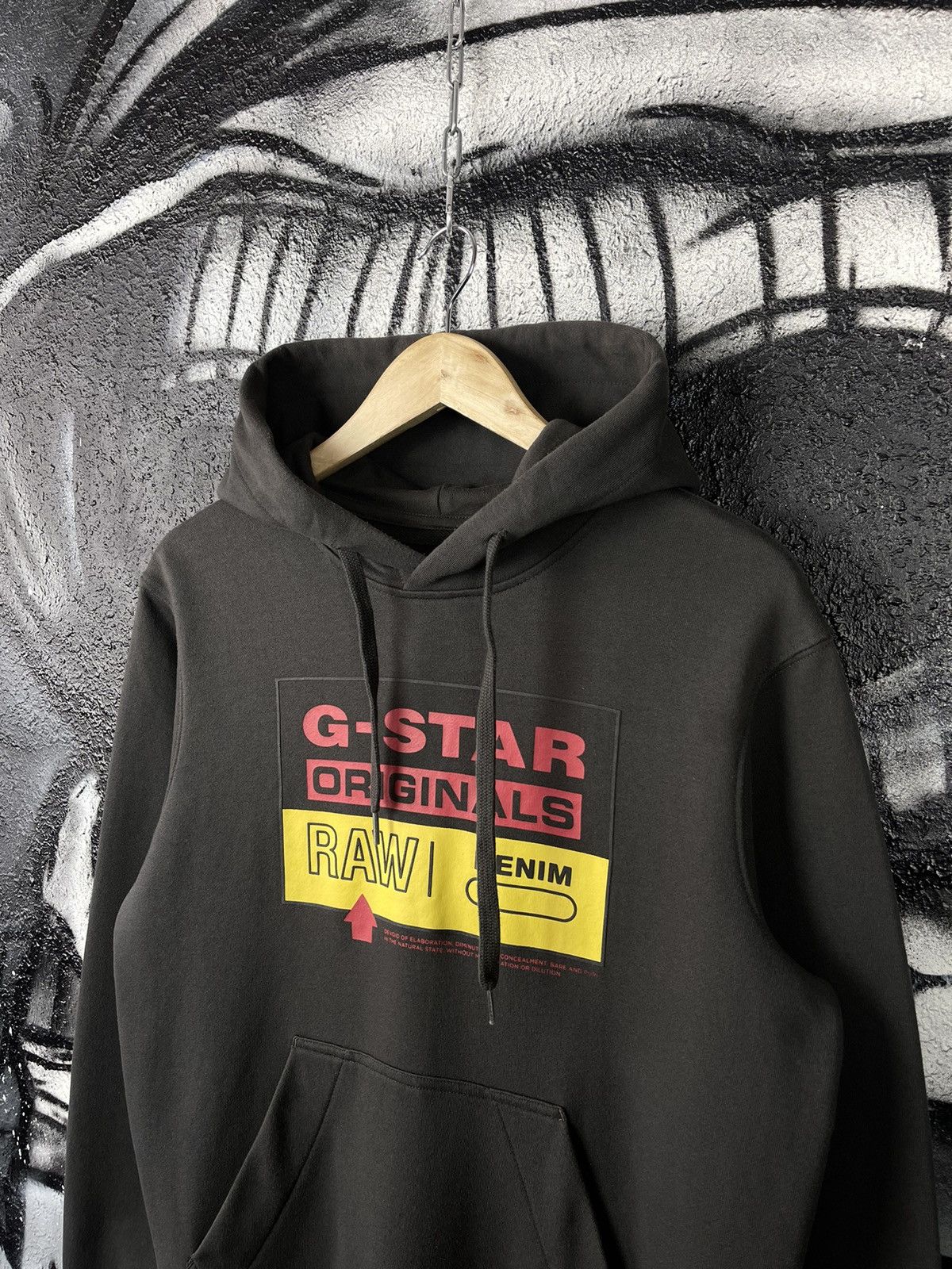 G-Star G Star Raw Originals Hooded Sweat Men’s Size S Size US S / EU 44-46 / 1 - 3 Thumbnail