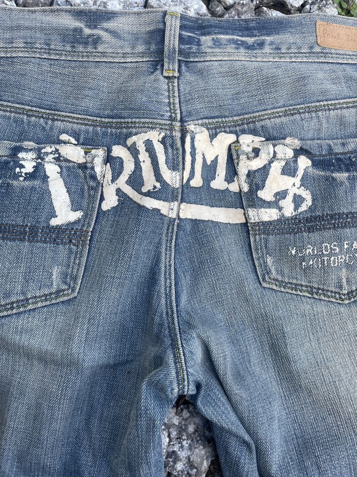 Japanese Brand × Paul Smith × Vintage Paul smith x Triumph Size US 31 - 14 Thumbnail