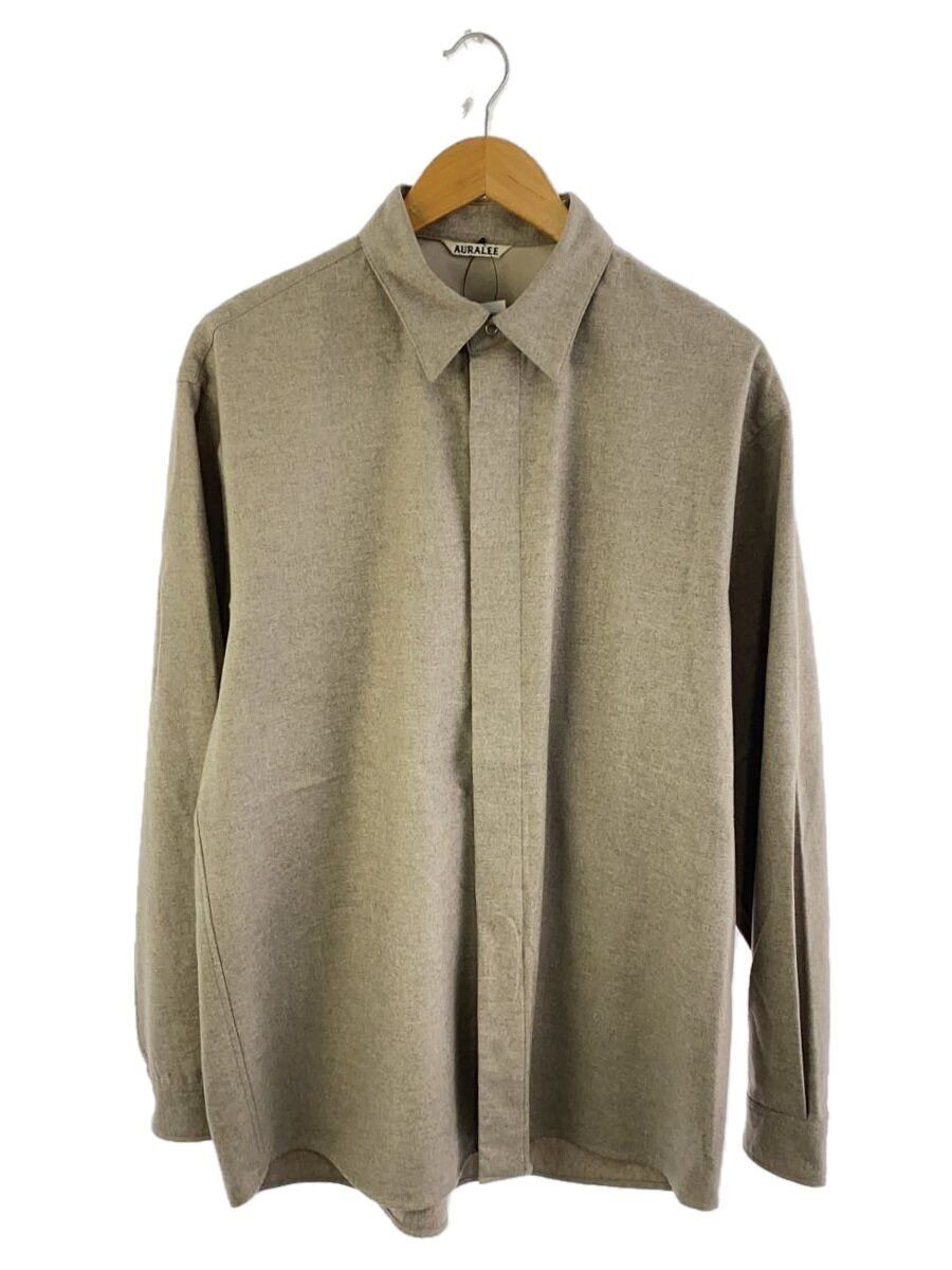 Auralee Wool Cashmere Tweed Shirt | Grailed