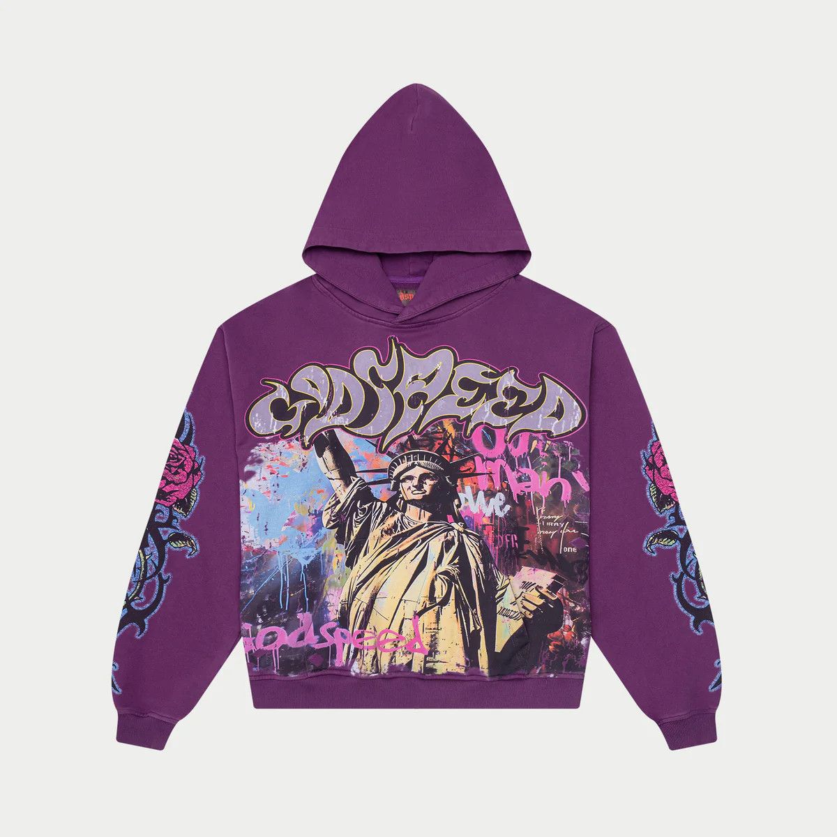 Godspeed Godspeed 'Vandal' Purple Hoodie Size US L / EU 52-54 / 3 - 1 Preview