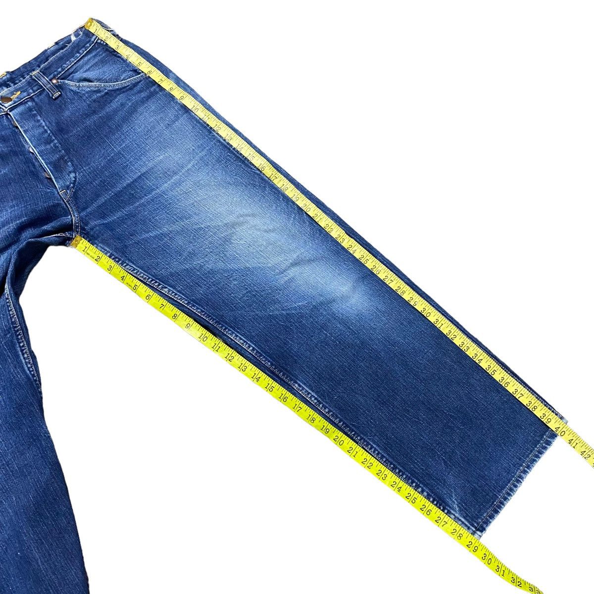 Sugar Cane Vintage Sugar Cane Blue Bell Denim Jeans Size US 32 / EU 48 - 18 Thumbnail