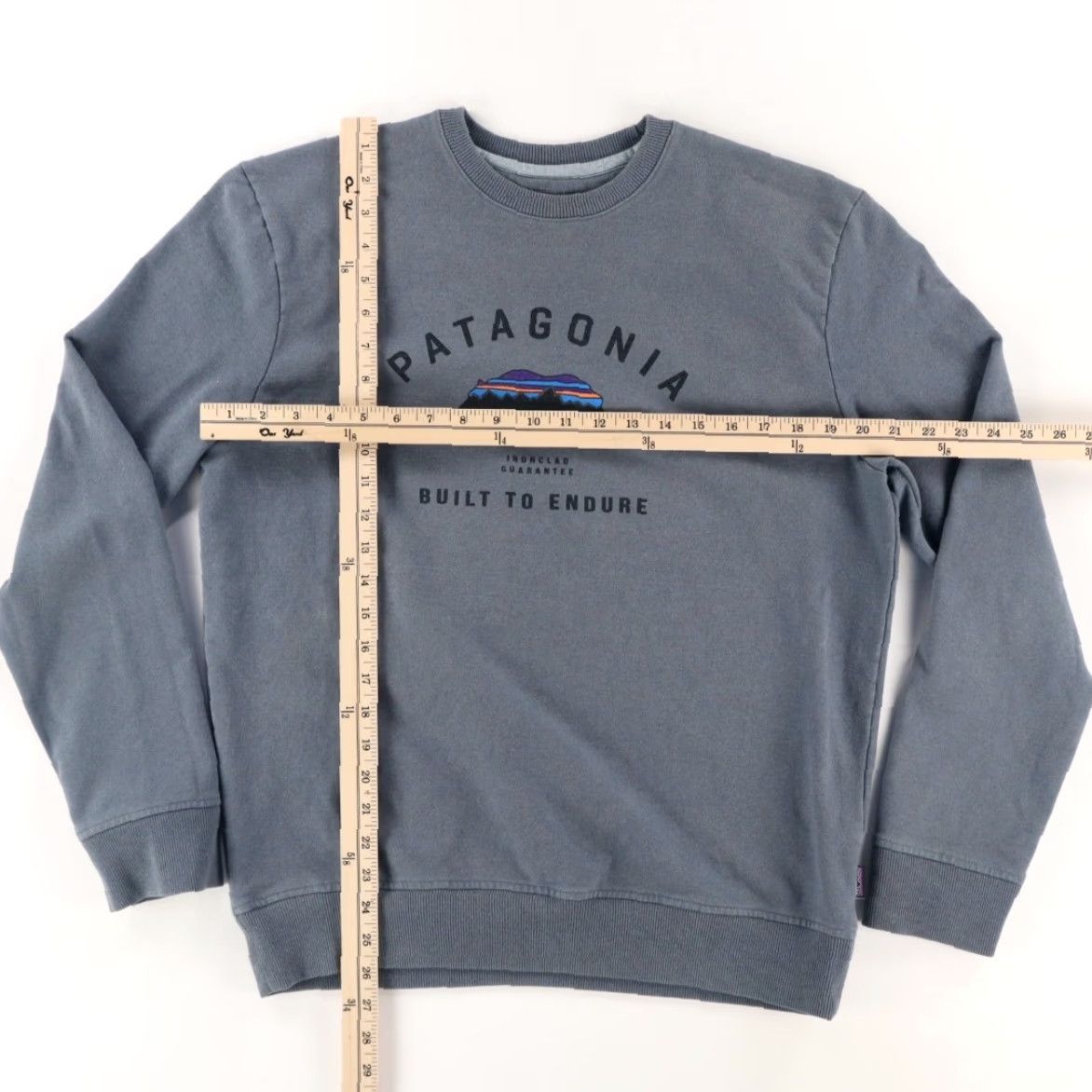 Patagonia Patagonia Bear Fitzroy Crewneck Sweatshirt Gray Men's M Shirt Crewneck Long Sleeve Stretch Solid 90s Event? Mens Size US M / EU 48-50 / 2 - 3 Thumbnail