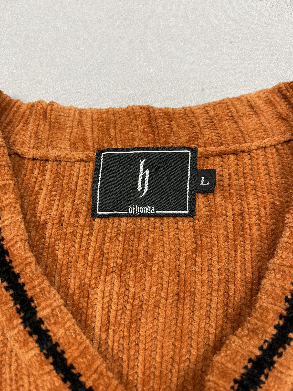 Honda Vintage DJ HONDA Knitwear Sweater Size US L / EU 52-54 / 3 - 8 Thumbnail