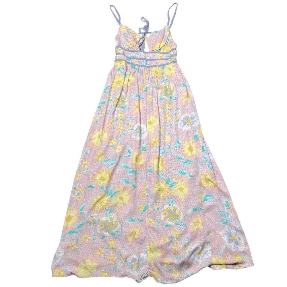 Free People NWT New $148 Free People Wisteria Maxi Light Combo Dress Si Size L / US 10 / IT 46 - 4 Thumbnail