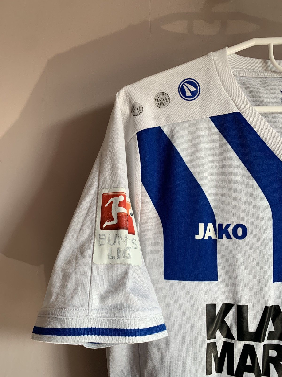 Other Karlsruher 2016/17 Home Football Shirt Jako Soccer Jersey M Size US M / EU 48-50 / 2 - 3 Thumbnail