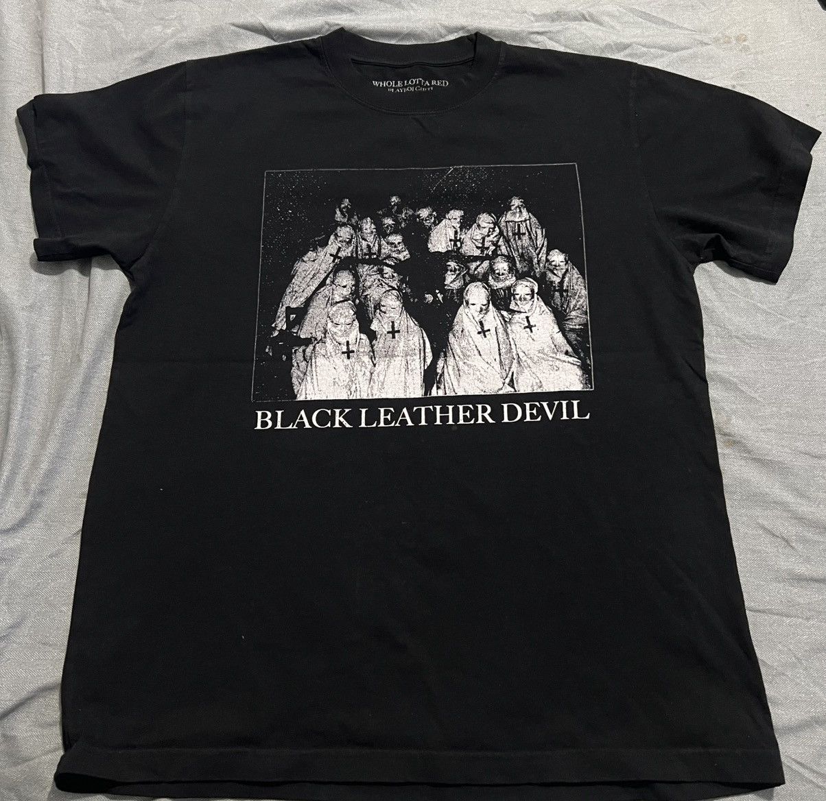 Playboi Carti Playboicarti black leather devil t shitt Size US M / EU 48-50 / 2 - 1 Thumbnail