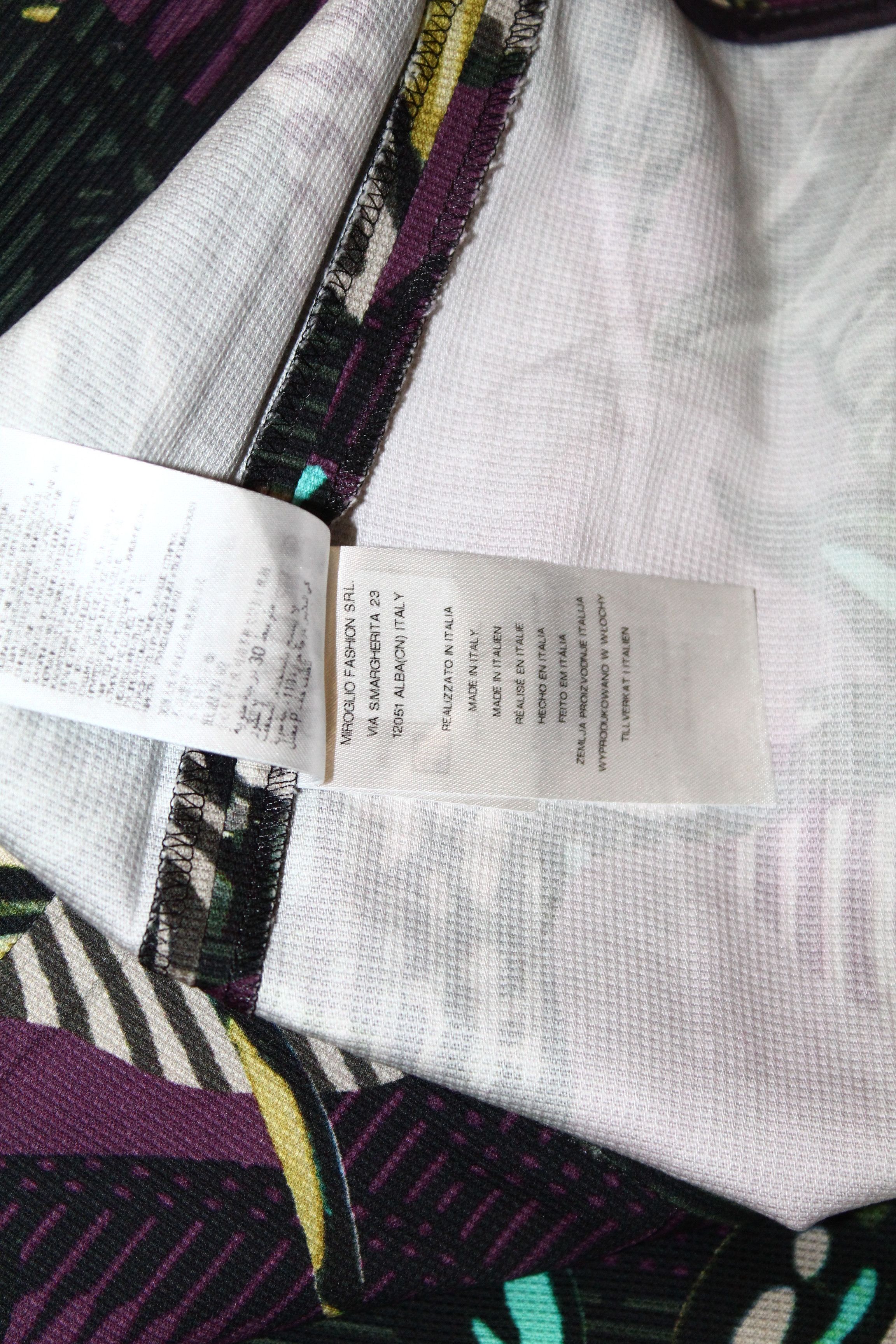 Krizia Uomo PerTe Krizia Lining Waffle Cotton Woven Floral Trouser Size 32" / US 10 / IT 46 - 11 Thumbnail