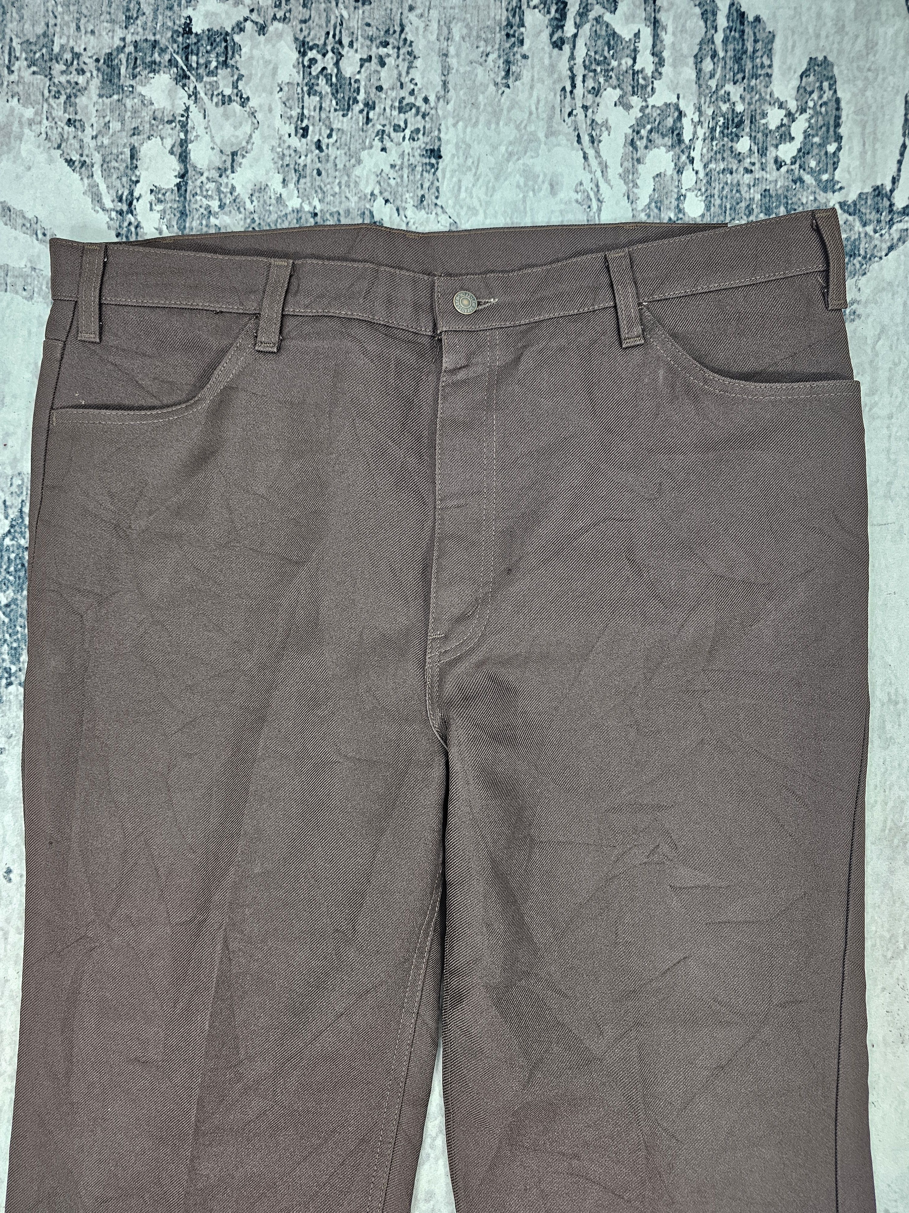 Levi's Vintage Clothing Vtg 70'S LEVIS Sta Prest Talon 42 Single R Pants L0487 Size US 40 / EU 56 - 7 Thumbnail