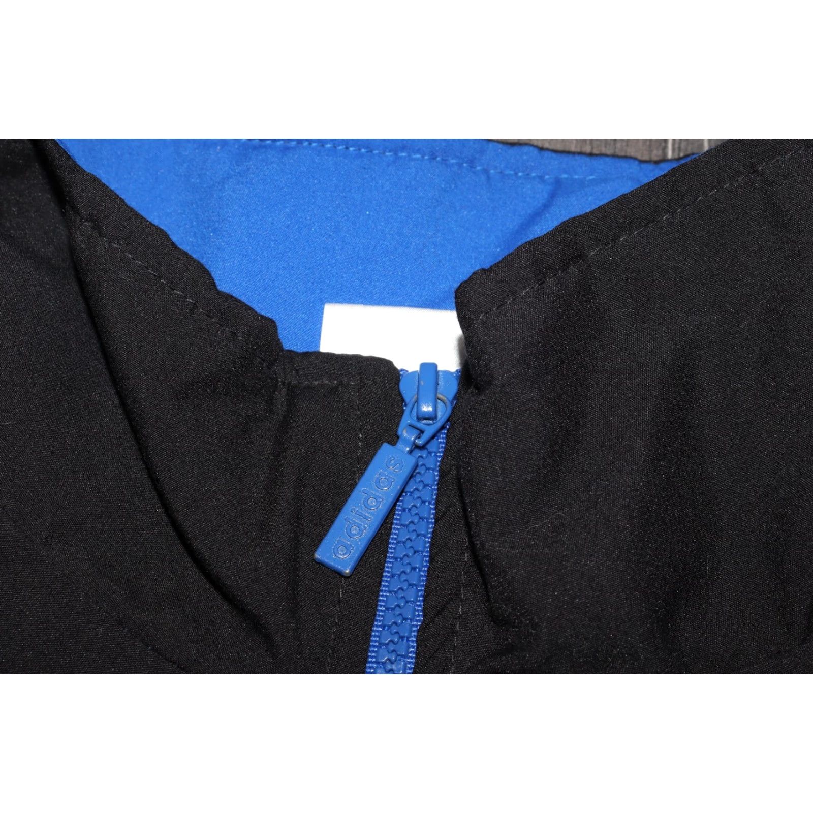 Adidas ADIDAS Jacket Vintage 1996/1998 Black Blue Large Men Regular Full Zip 90s Swiss Shooting Sport Federation Size US L / EU 52-54 / 3 - 4 Thumbnail