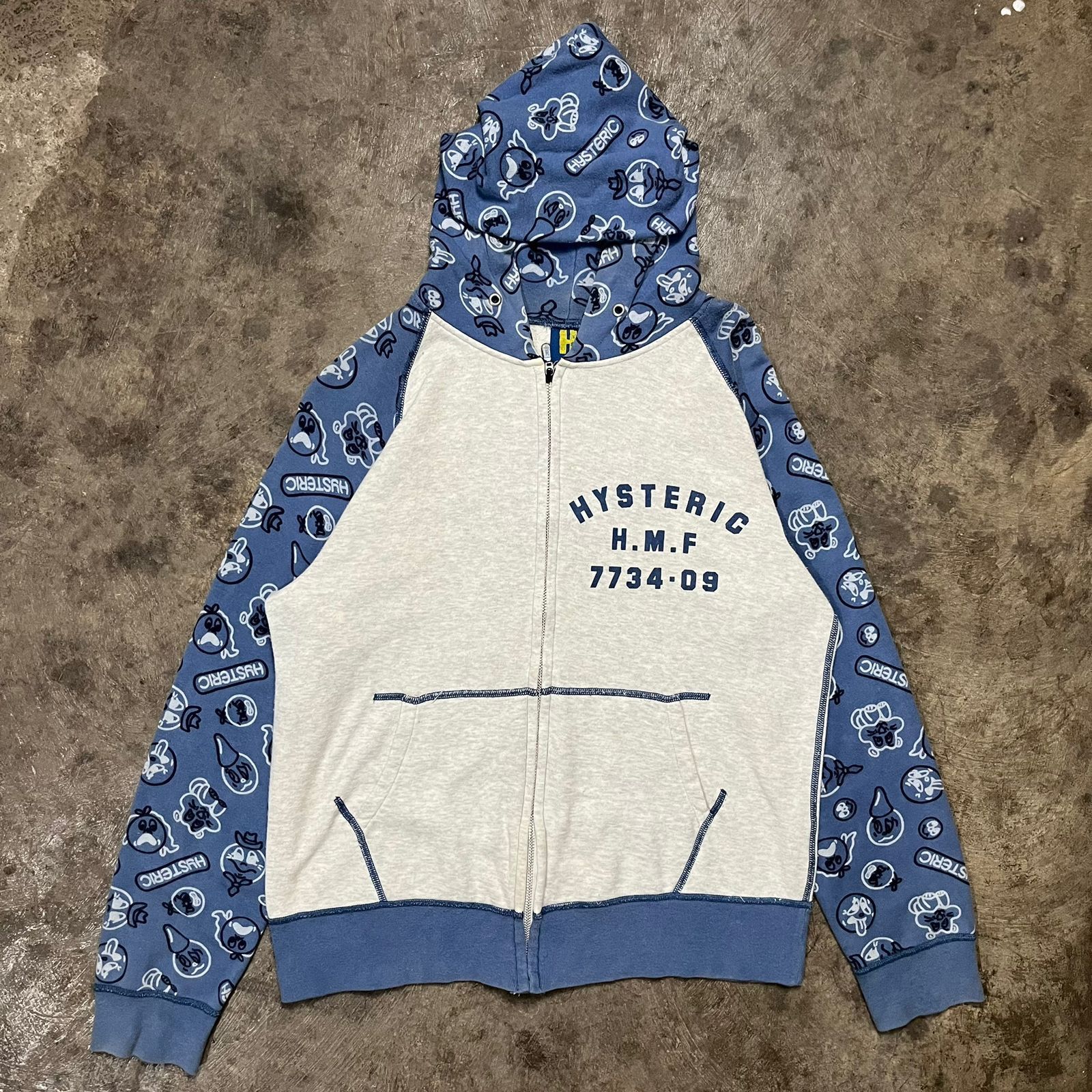 Hysteric Glamour Ziphoodie hysteric glamour h.m.f Size US M / EU 48-50 / 2 - 1 Thumbnail