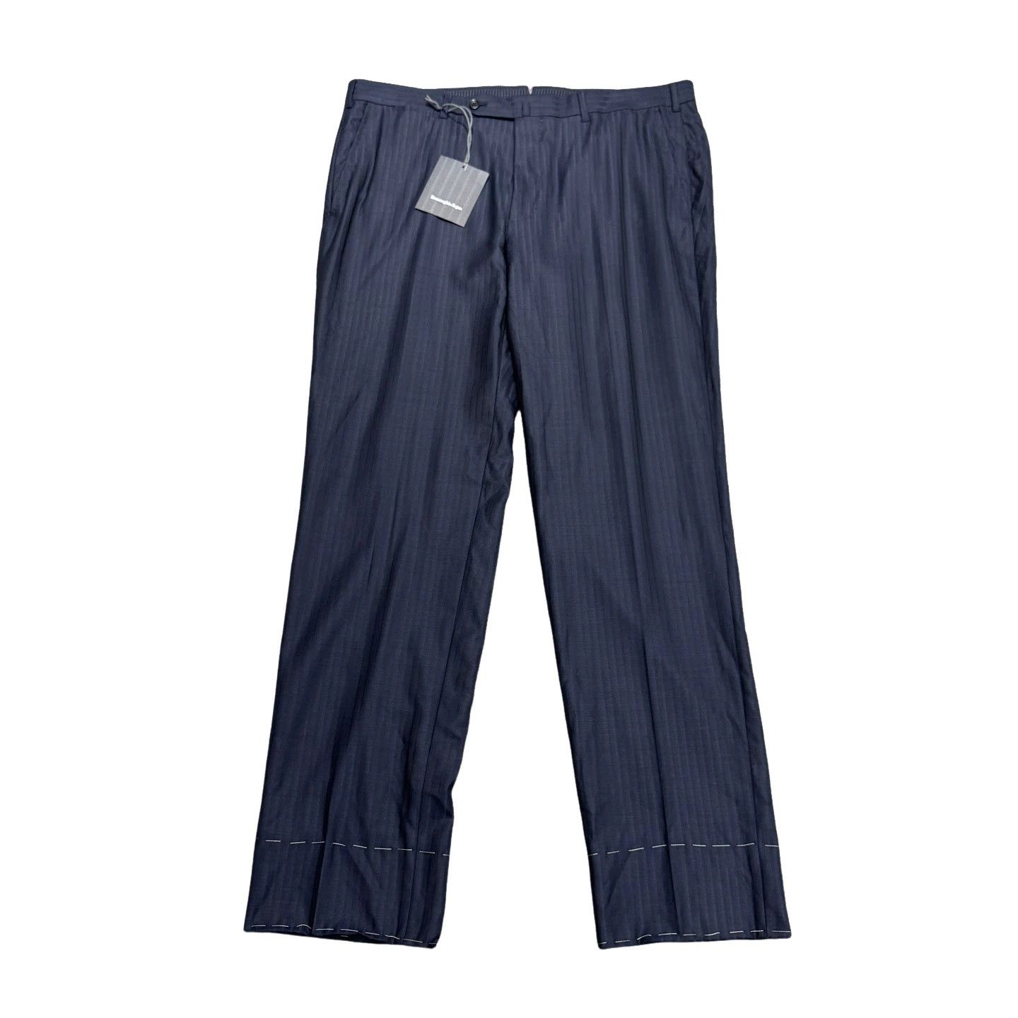 Ermenegildo Zegna Ermenegildo Zegna Wool Formal Trousers Size 38 Size 44R - 1 Thumbnail