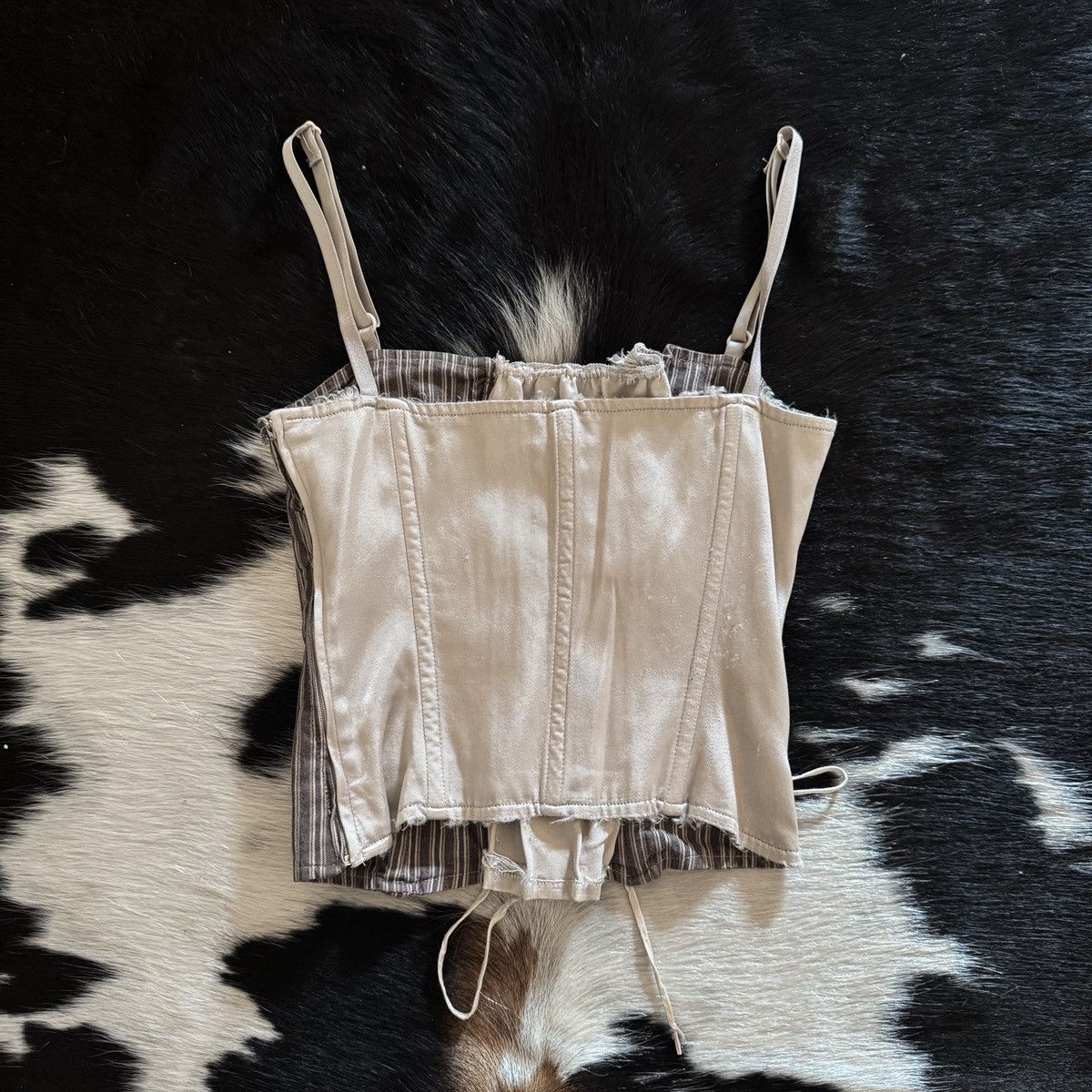Dolce & Gabbana D&G lace up corset top Size S / US 4 / IT 40 - 3 Thumbnail
