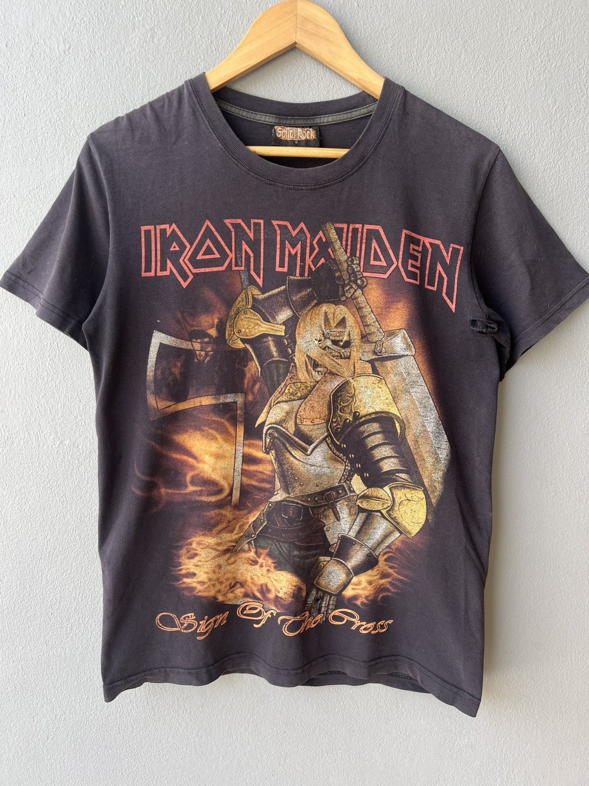 Iron Maiden Vintage band bootleg t shirt Size US M / EU 48-50 / 2 - 1 Thumbnail