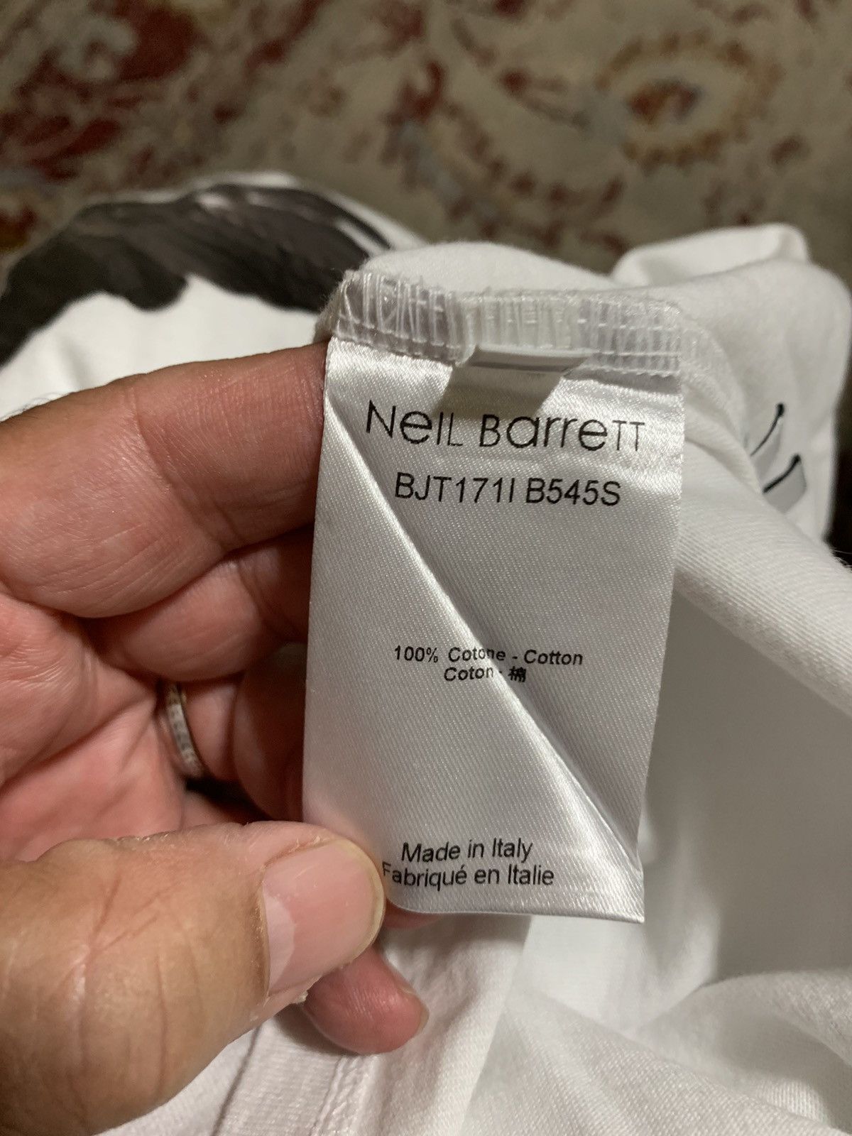 Neil Barrett Horse Eagle T shirt Size US L / EU 52-54 / 3 - 11 Thumbnail