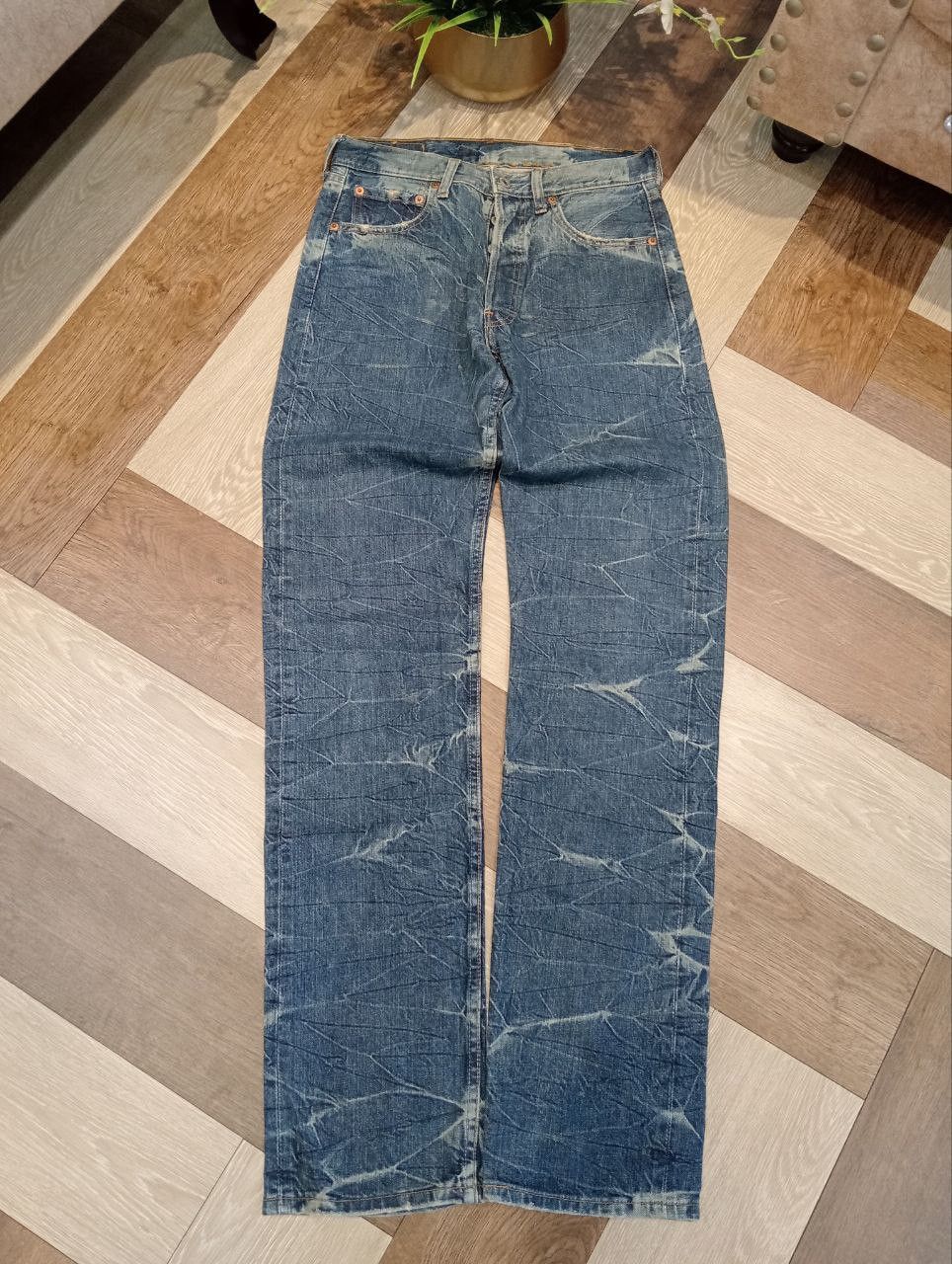 Levi's Vintage Clothing RARE LEVI'S VINTAGE 501XX BLUE DENIM JEANS - SIZE 30 Size US 30 / EU 46 - 12 Thumbnail