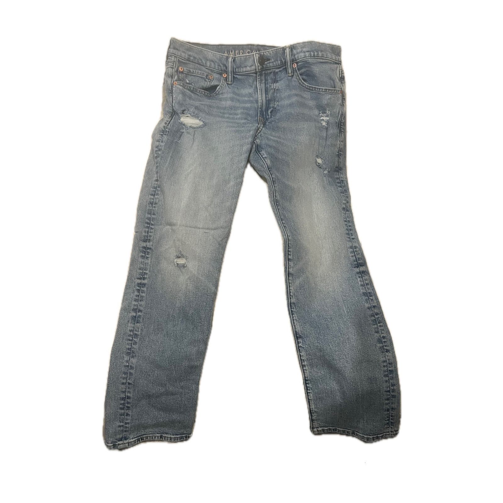 American Eagle Outfitters American Eagle Slim Straight Jeans Mens 32x30 Size US 32 / EU 48 - 1 Thumbnail