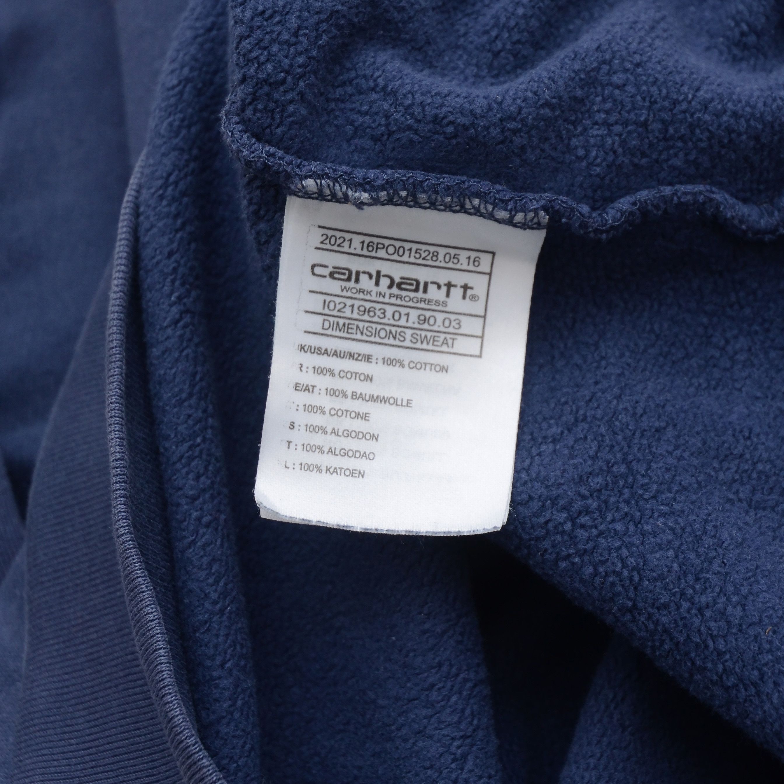 Carhartt × Carhartt Wip Carhartt Vintage Sweatshirt 00s Abstract Big Logo Streetwear Size US M / EU 48-50 / 2 - 14 Thumbnail