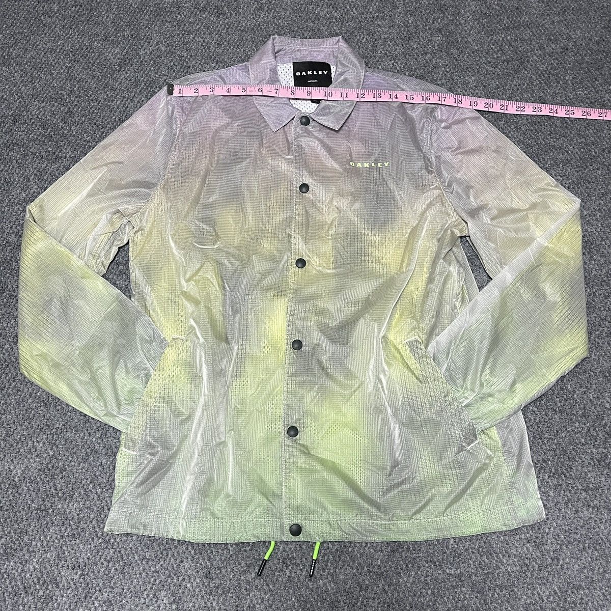 Oakley Oakley Y2K Translucent Gradient Techwear Jacket M gorpcore Size US M / EU 48-50 / 2 - 12 Thumbnail