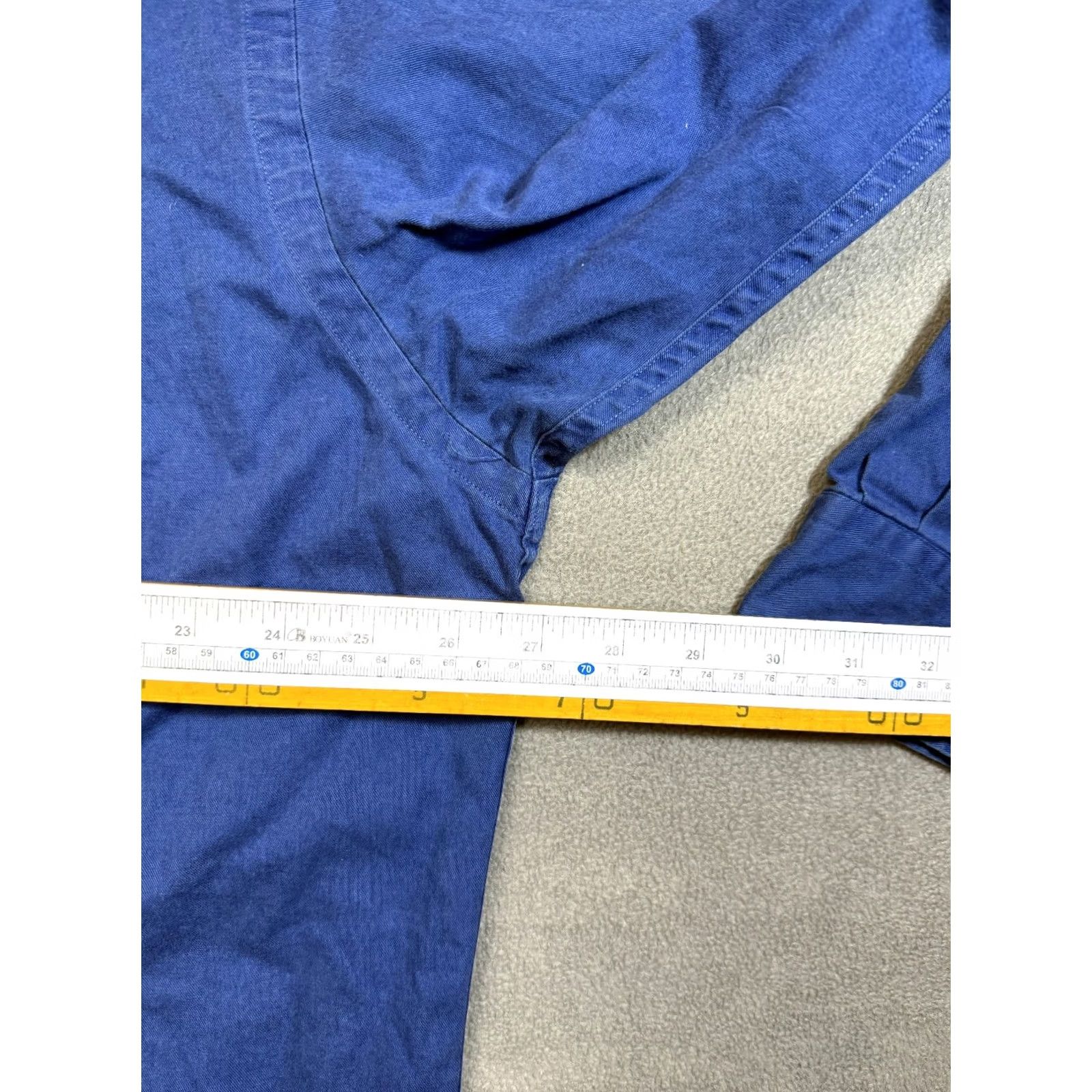 Polo Ralph Lauren VINTAGE Polo Ralph Lauren Workshirt Button-Up Shirt Men L Blue Cotton Size US L / EU 52-54 / 3 - 2 Thumbnail