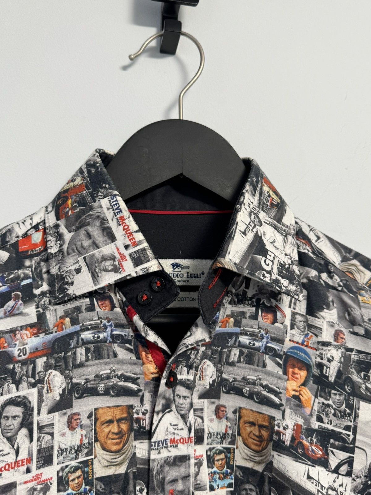 Other Claudio Lugli Couture James Dean Mens All Over Print Shirt Size US S / EU 44-46 / 1 - 6 Thumbnail