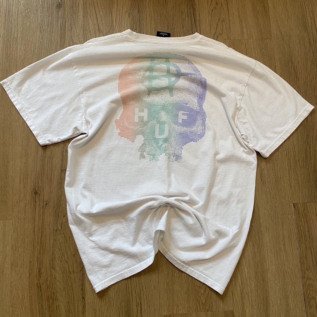 Huf HUF white and pink t-shirt #streetwear skateboarding Size US L / EU 52-54 / 3 - 2 Thumbnail