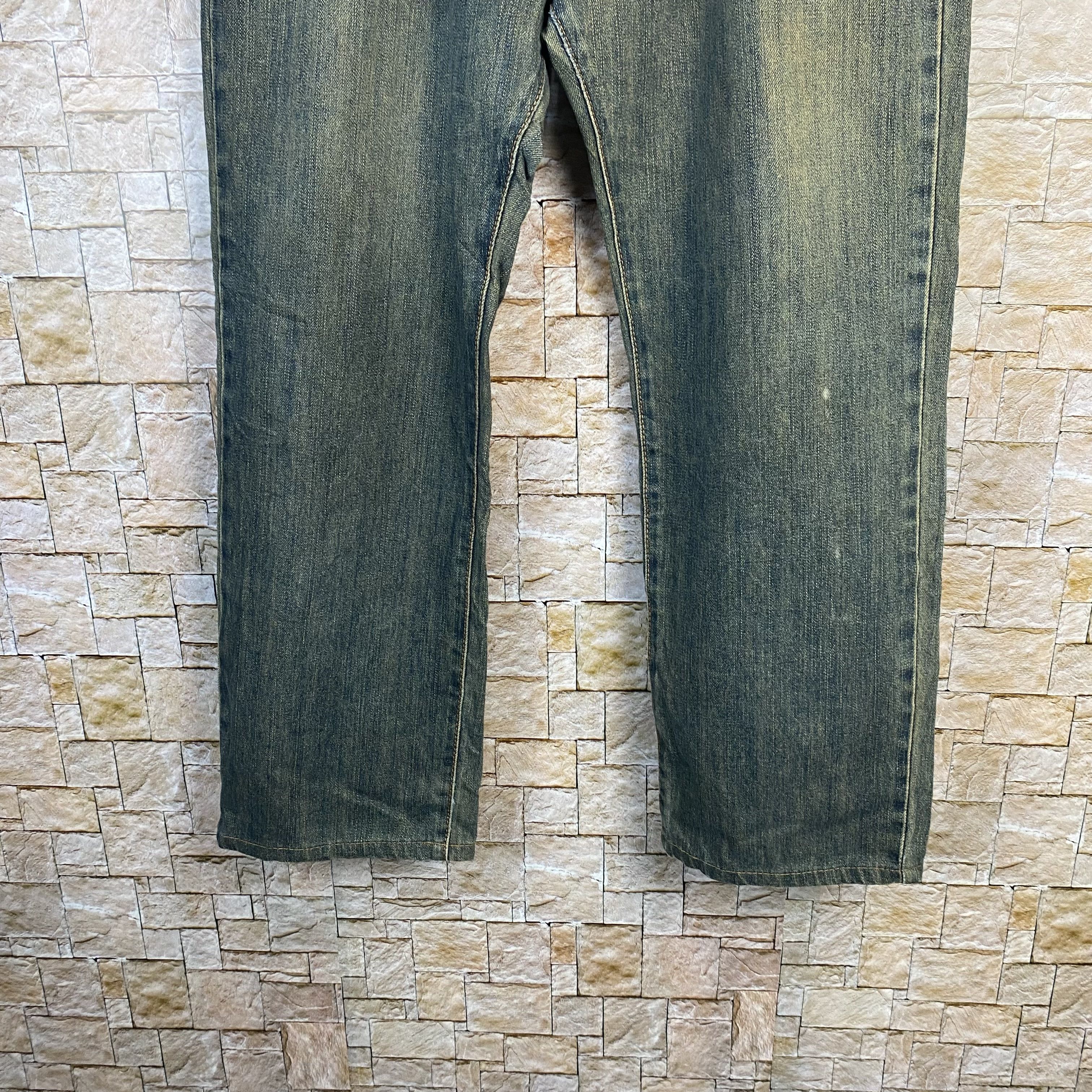 Edwin Edwin vintage Blue Denim Pants #7591 Size US 35 - 4 Thumbnail
