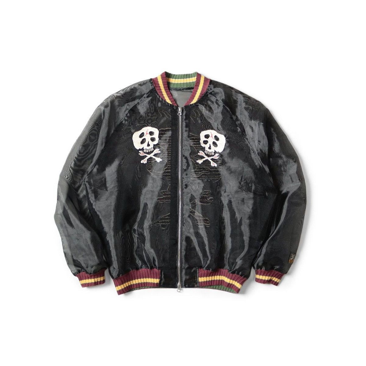 Kapital Kapital Sheer Pearl Mosquito Guard Souvenir JKT (Rain Skull) Size US L / EU 52-54 / 3 - 11 Thumbnail