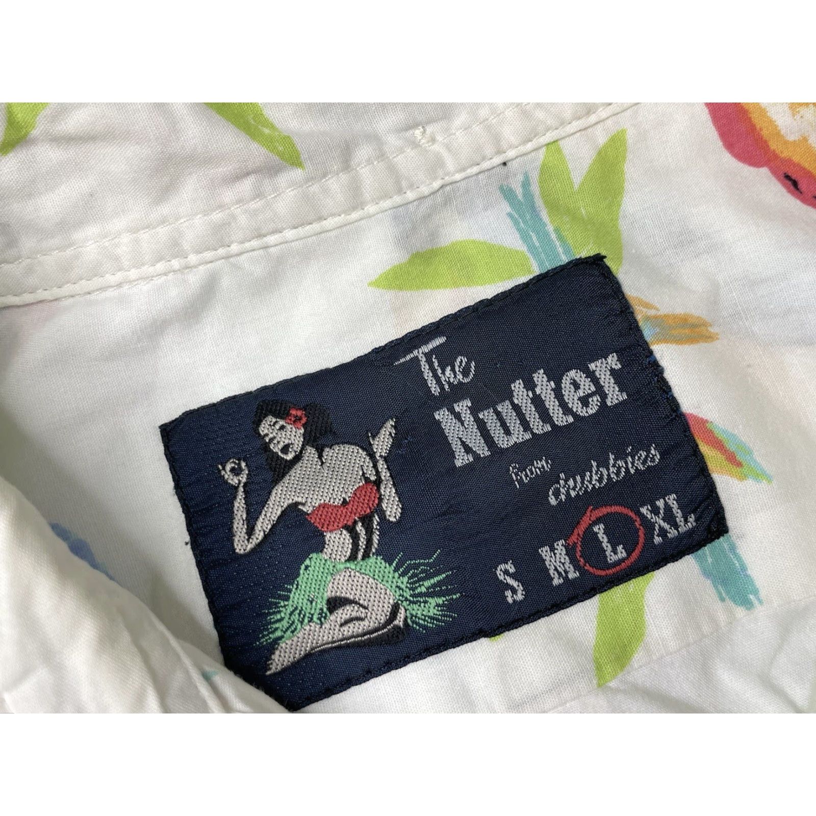 Chubbies Chubbies Shirt Parrot Macaw The Nutter Popover Button-Up Short Sleeve White L Mens Large Birds Size US L / EU 52-54 / 3 - 3 Thumbnail