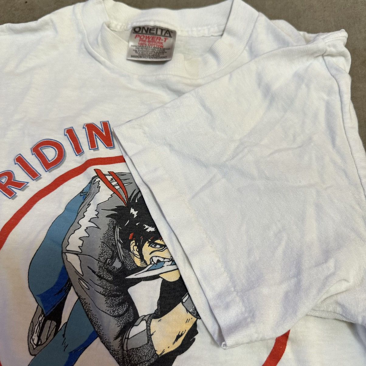 Vintage Rare Vintage Riding Bean T-Shirt Japanese Anime Size S Size US S / EU 44-46 / 1 - 4 Thumbnail