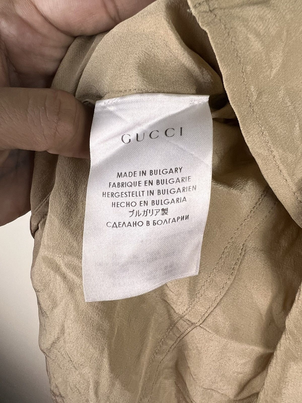 Gucci GUCCI 2013 UNIFORM SILK LONGSLEEVE Size L / US 10 / IT 46 - 5 Thumbnail