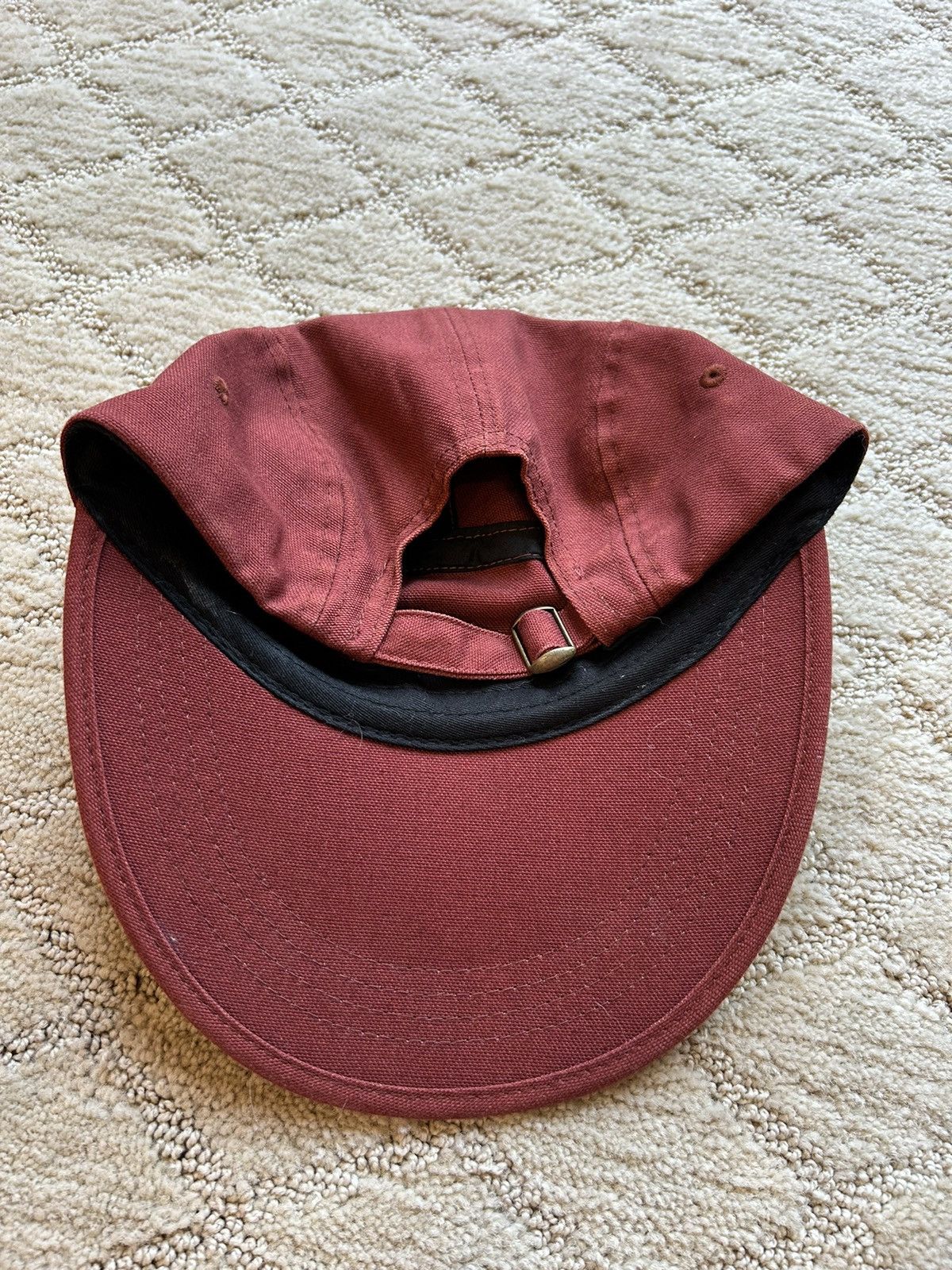 Brain Dead Braindead Extended Brim Hat - Red Size ONE SIZE - 3 Thumbnail
