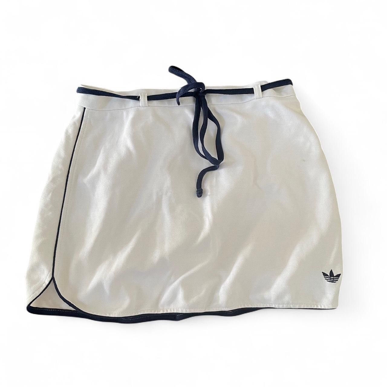 Descente 🌹💫70S RARE ADIDAS TENNIS MINI SKIRT RETRO DESCENTE TALON Size 32" / US 10 / IT 46 - 1 Thumbnail