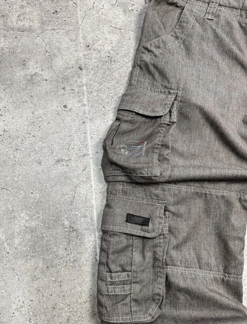 14th Addiction × Japanese Brand × Le Grande Bleu (L.G.B.) Junya Watanabe Style G Star Raw Cargo Pants Bondage GOA Size US 34 / EU 50 - 8 Thumbnail