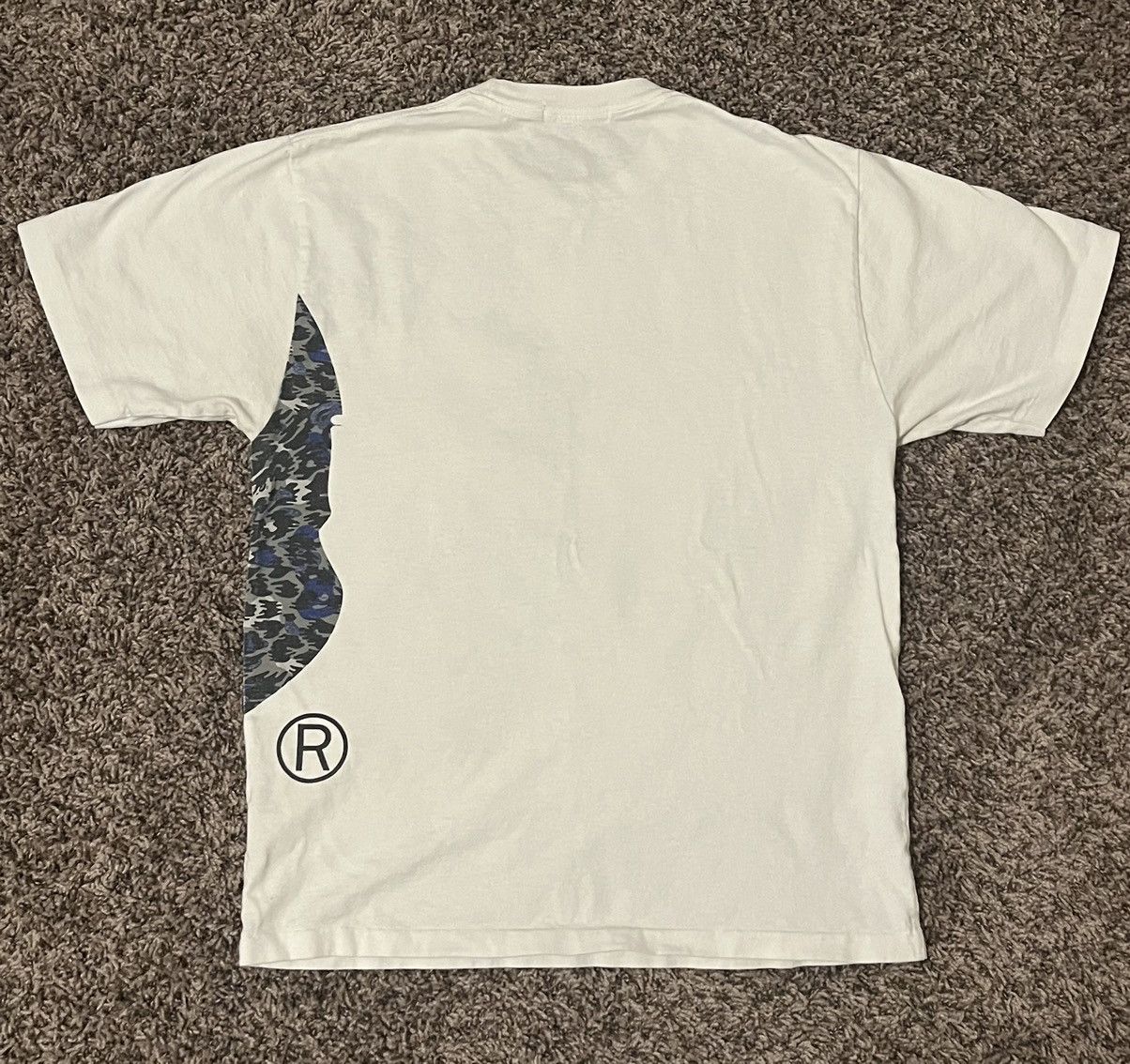 Bape Bape big head logo Tee Size US M / EU 48-50 / 2 - 11 Thumbnail