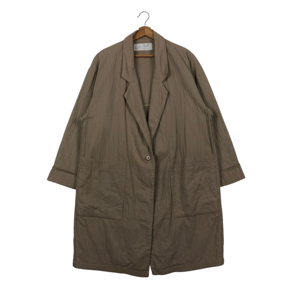Marithe + Francois Girbaud 🔥VTG 80’s LONG JACKET DOUBLE LAYER MARITHE FRANCOIS GIRBAUD Size US L / EU 52-54 / 3 - 15 Thumbnail