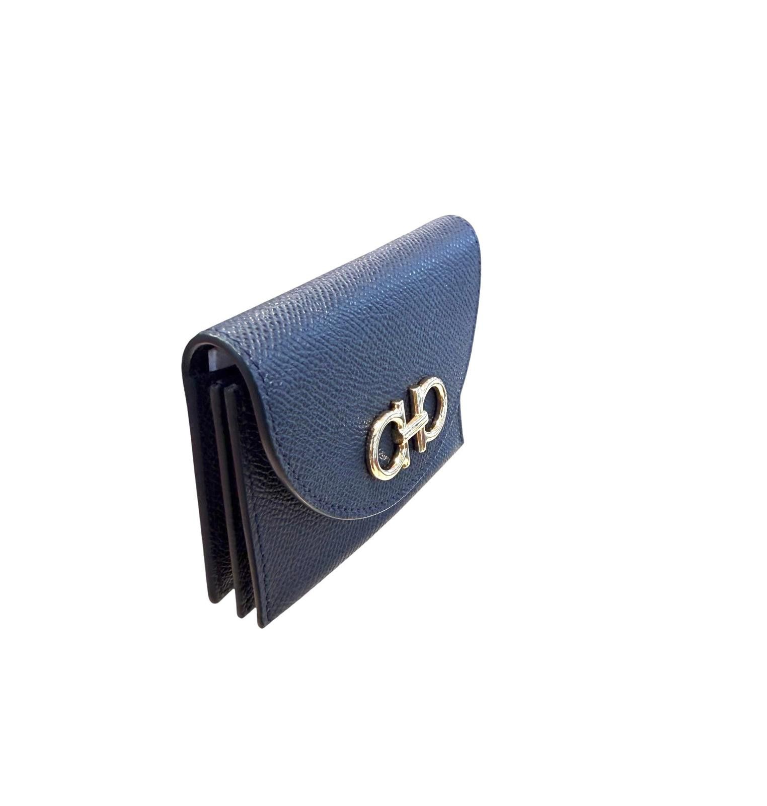 Salvatore Ferragamo Ferraragamo Leather Card Wallet Size ONE SIZE - 2 Thumbnail