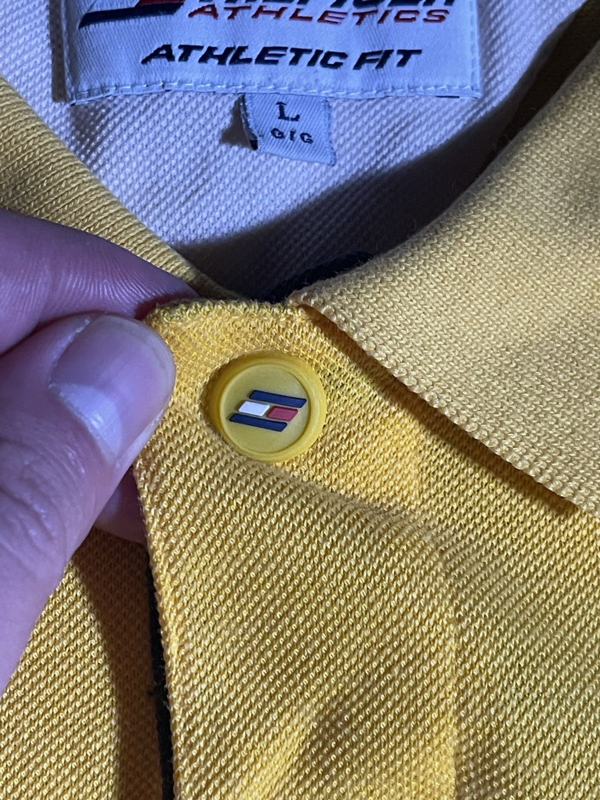Designer × Tommy Hilfiger Tommy Hilfiger Athletic Polo Size US L / EU 52-54 / 3 - 4 Thumbnail