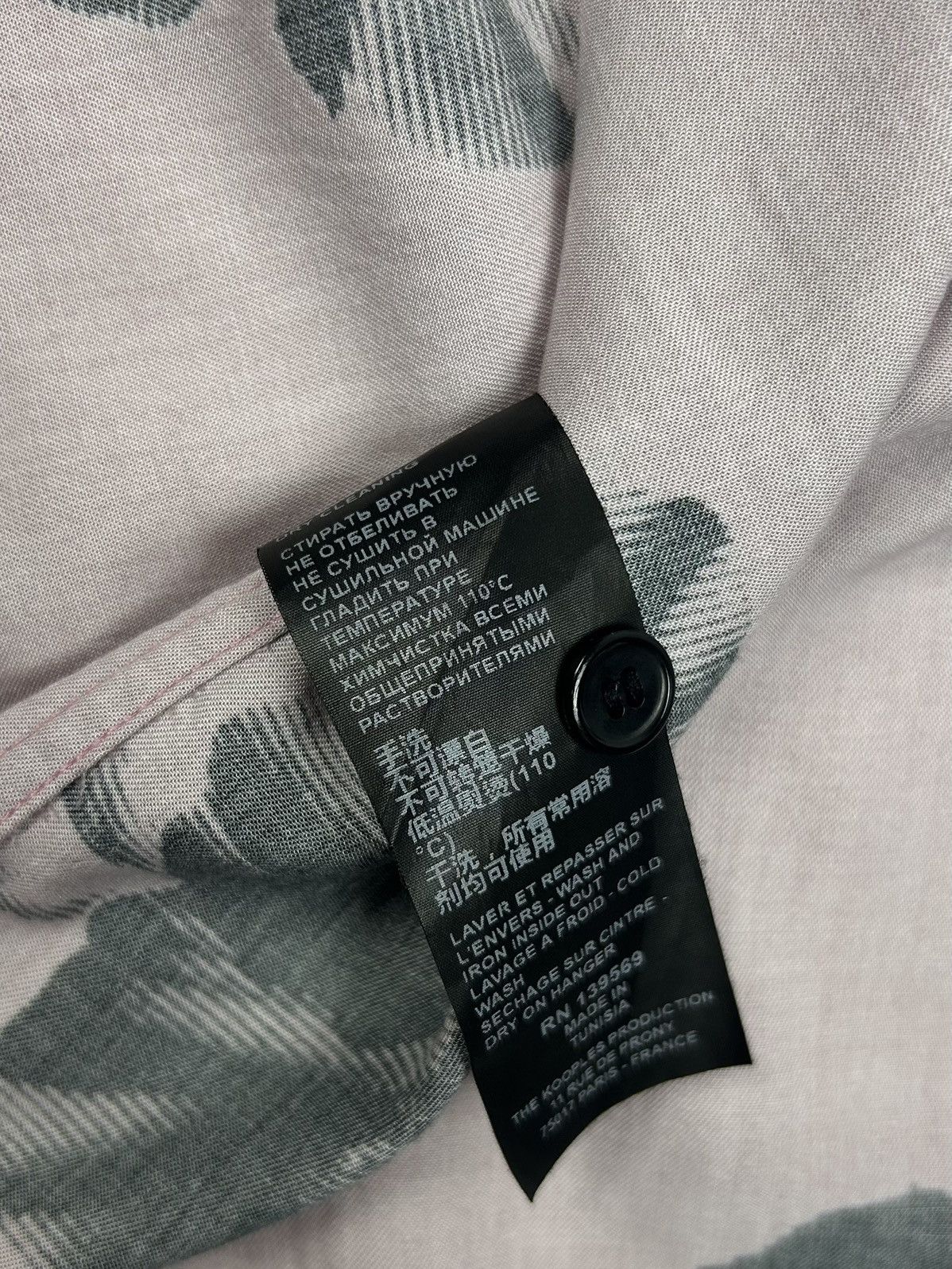 The Kooples rare The Kooples Pink Floral Hawaiian Shirt Y2k Size US S / EU 44-46 / 1 - 11 Thumbnail