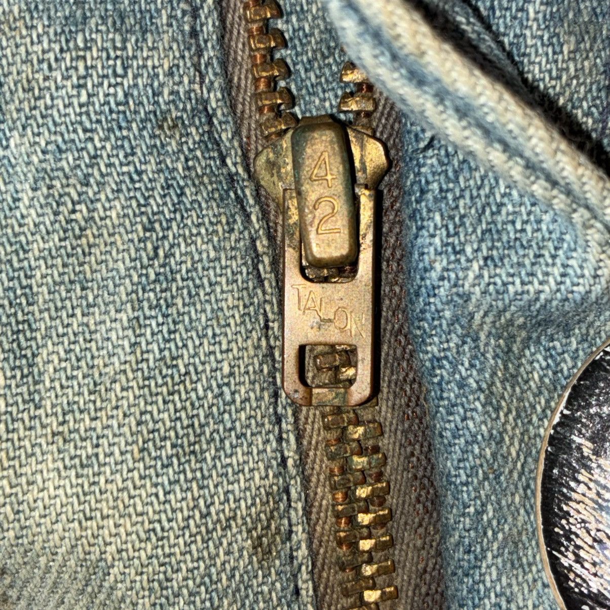 Other 60s/70s distressed faded denim jeans Size US 30 / EU 46 - 3 Thumbnail