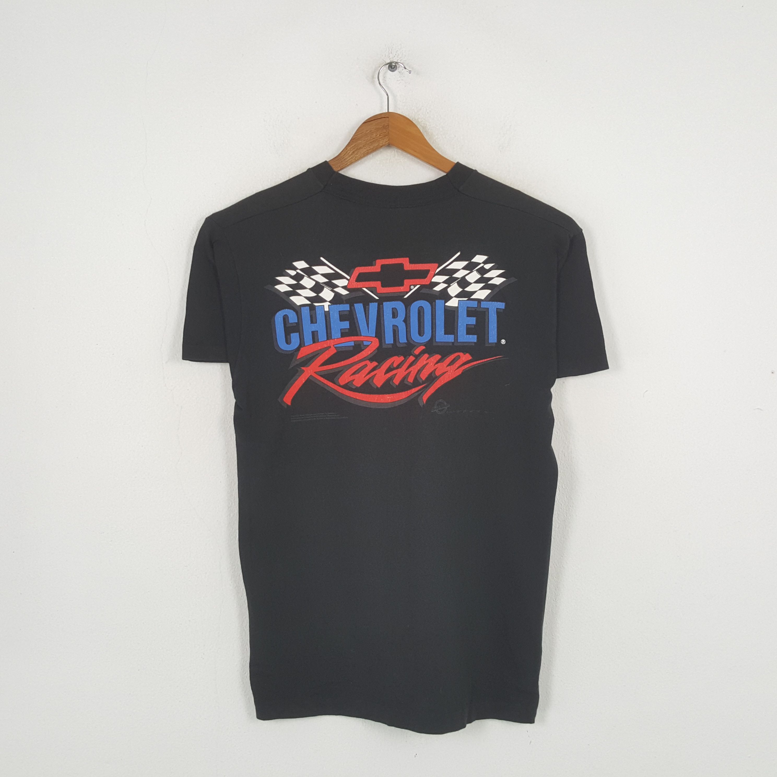 Chevrolet × Vintage Vintage CHEVROLET RACING Grand Prix T-shirt C285N26 Size US M / EU 48-50 / 2 - 1 Thumbnail