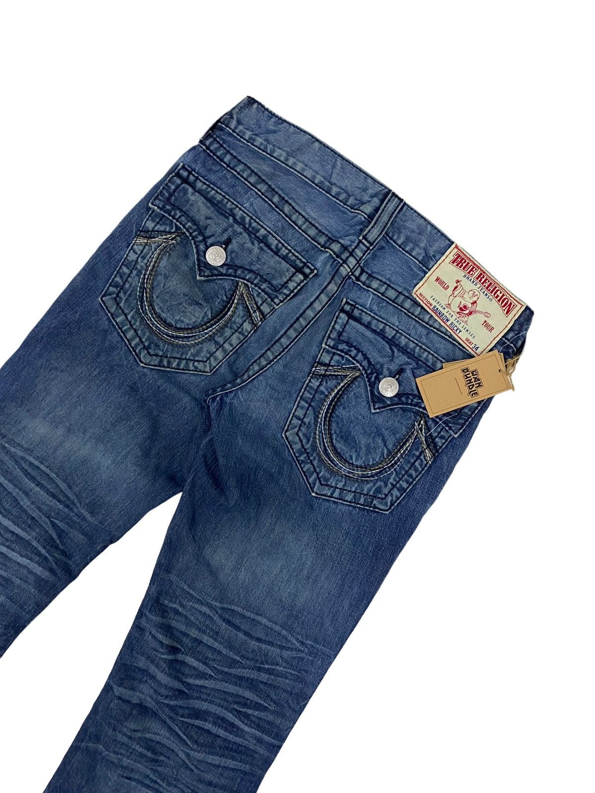 True Religion True Religion Rainbow Ricky Jean Size US 32 / EU 48 - 11 Thumbnail