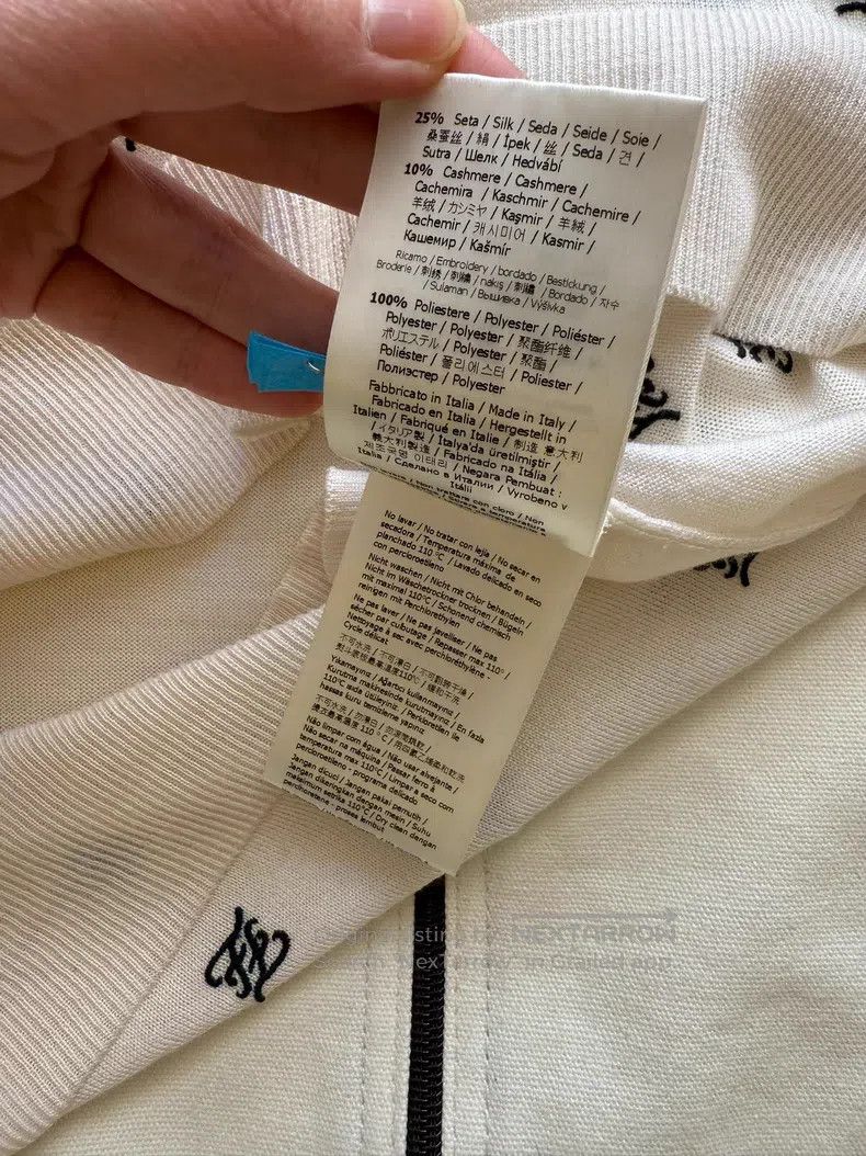 Fendi Fendi Sweater, Silk and Wool Fabric with Heavily Embroider Size XXS / US 00 / IT 34 - 9 Thumbnail