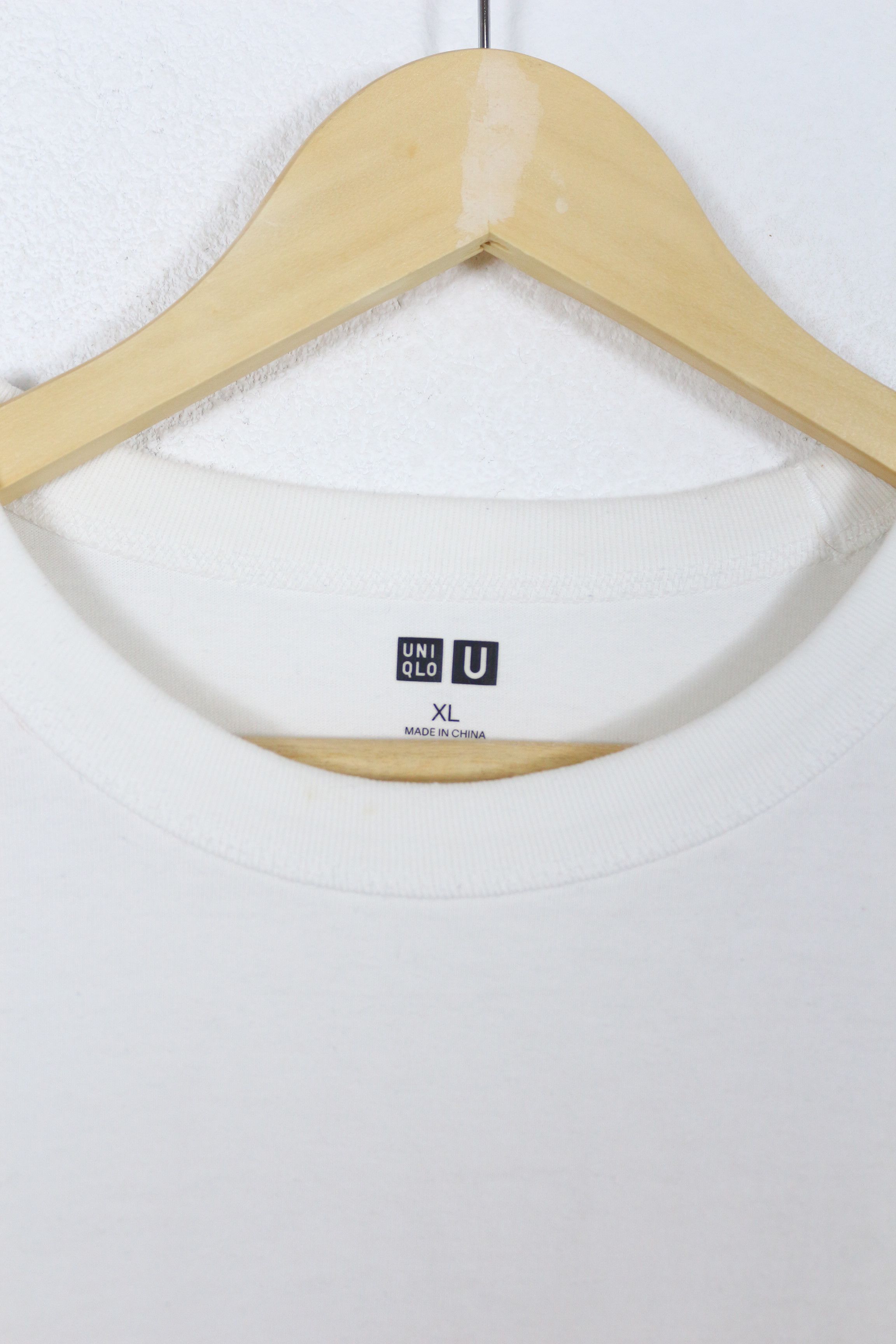 Christophe Lemaire Uniqlo U Christophe Lemaire White Basic Tee T-shirt Size US M / EU 48-50 / 2 - 2 Thumbnail