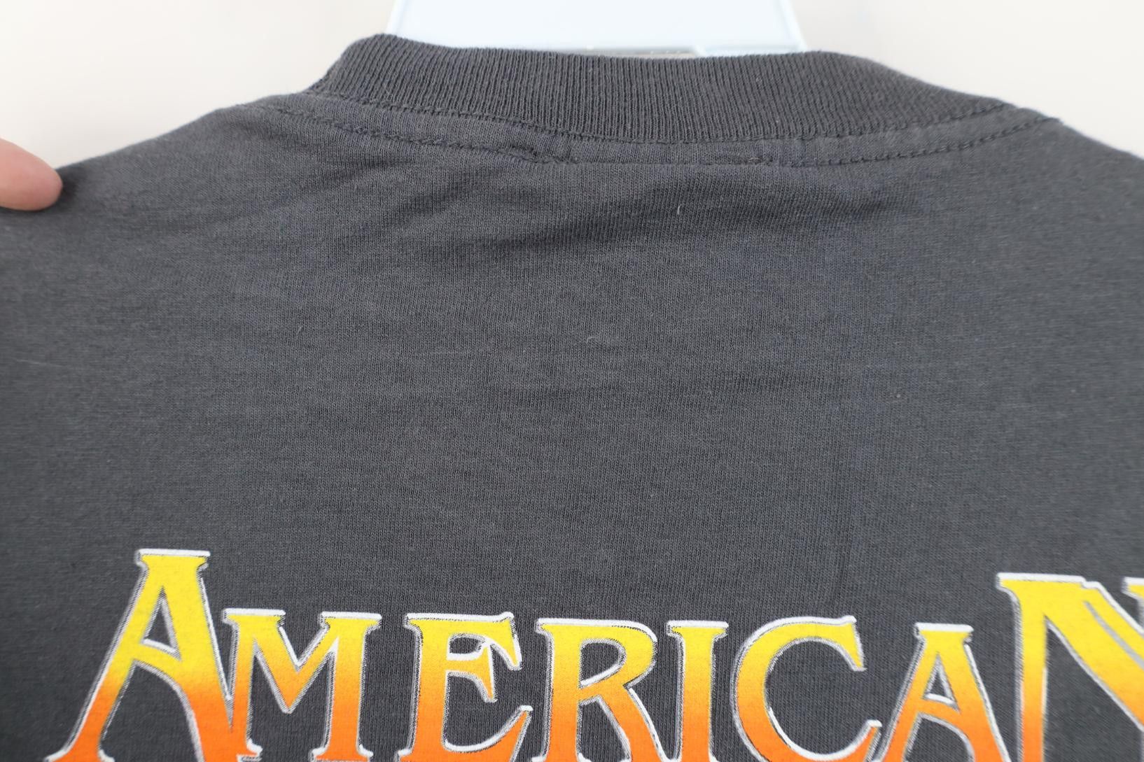 Harley Davidson Vintage Y2K 2005 Harley Davidson Fire Flames Arbor T-Shirt Size US XL / EU 56 / 4 - 9 Thumbnail